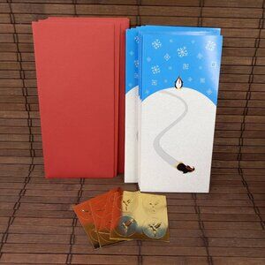 Papyrus Sledding Penguins Glitter Christmas Cards With Envelopes Holiday Set 10
